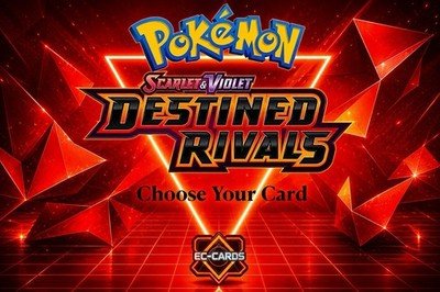 Pokemon TCG- Destined Rivals Holo/Reverse Holo/EX /Ultra Rare/Full Art