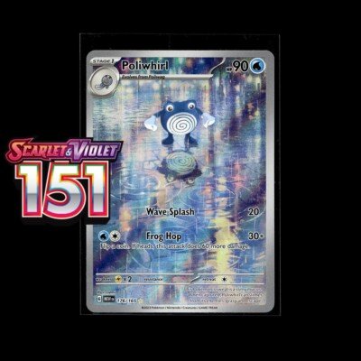 Pokemon 151 Cards! Holo/Reverse Holo Ex Illustration Ultra Double Rare Card!