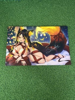 2023 Xmas Sinder Vtuber Signed Poster Christmas Kaso Limited Edition 17 x 11 SEE
