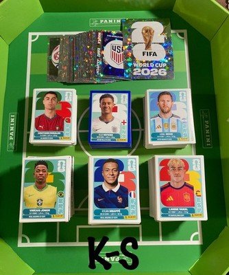 2026 Panini FIFA World Cup Sticker Collection – Choose Sticker – Free Ship (K-S)