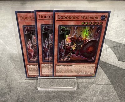 Dodododo Warrior x3 Playset Ultra Rare 1st Ed English DUEA-EN007
