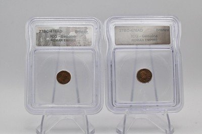Constantine I Ancient Roman Imperial Bronze Nummus Coin ICG Genuine Roman Empire