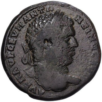 [#1203031] Thrace, Caracalla, Pentassaria, 215-217, Philippopolis, Bronze, VF