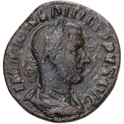 [#1203034] Roman Empire, Philip I, Sestertius, 244, Rome, Bronze, VF