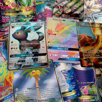 Pokemon TCG Assorted Cards – Tag Team GX / Holo / EX / Rainbow Rare | Mint Card